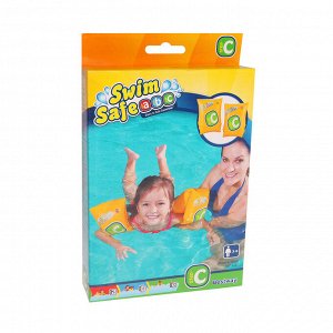 Нарукавники для плавания Swim Safe, ступень «С», 25 х 15 см, от 3-6 лет, 32033