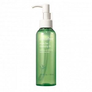 Innisfree Green Tea Moisture Cleansing Oil Увлажняющее гидрофильное масло для лица с зелёным чаем 150мл