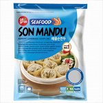Дамплинги, с морепродуктами р/л/Allgroo Seafood Son Mandu, Ю.Корея, 540 г