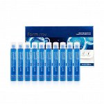 Farm Stay Collagen Water Full Moist Treatment Hair Filler, Набор увлажняющих филлеров с коллагеном для волос 10 шт по 13 мл