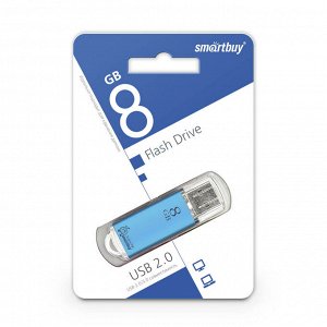 ФЛЭШ Флеш память USB 8GB V-Cut Blue (SB8GBVC-B)
