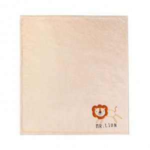 Одеяло-плед с вышивкой "Крошка Я" Mr. Lion, 90х100 см, велсофт