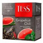 Чай Тесс пирамида Grapefruit Chill tea 1,8г 1/20/12