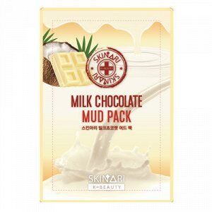 SKINARI Milk Chocolate Mud Pack маска для лица молочный шоколад 10 гр
