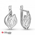 Серебряные серьги - 507 - распродажа