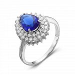 Серебряное кольцо - 061 - распродажа