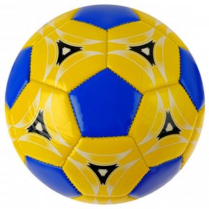 СИМА-ЛЕНД Мяч футбольный, 2 подслоя, глянец PVC, машинная сшивка, размер 2, цвета МИКС