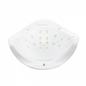 Лампа для гель-лака JessNail SUN 5, UV/LED, 48 Вт, 24 диода, таймер 10/30/60 сек, белая