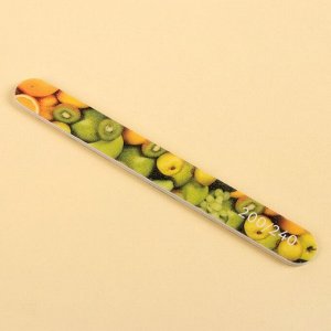 Пилка-наждак «Fruit», на блистере, абразивность 200/240, 18 см