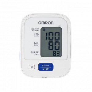 Тонометр OMRON 711 (HEM-8712-CM2) адаптер в комплекте