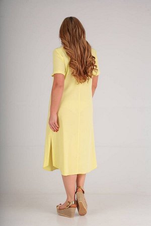 Платье Anastasiya Mak 713 желтое