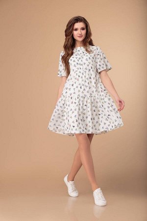 Костюм Костюм Svetlana Style 1368 №1 
Состав ткани:Платье: ПЭ-100%; Платье: Вискоза-95%; Спандекс-5%; 
Рост: 164 см.

Комплект женский, состоящий из верхнего платья и нижнего сарафана.  Верхнее плать