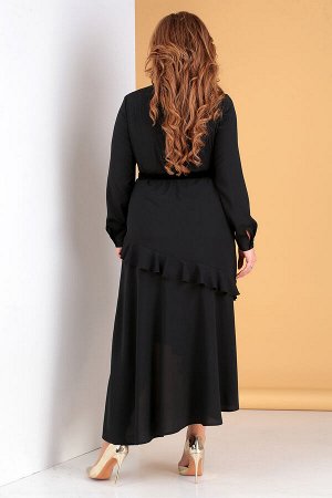 Платье Liona Style 722 черное