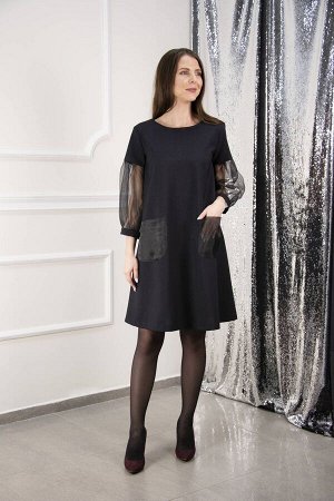 Платье LM КВ012-2 черное