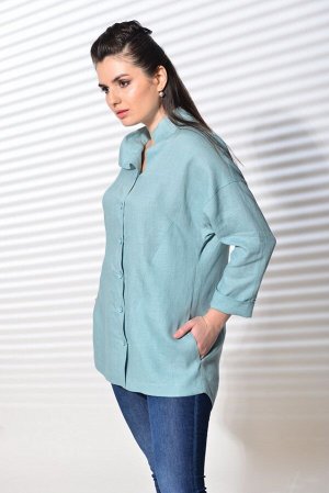 Блуза MALI 620-060 сизый