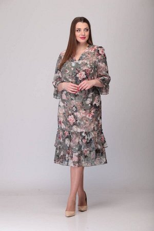 Платье Verita 2071 цветы