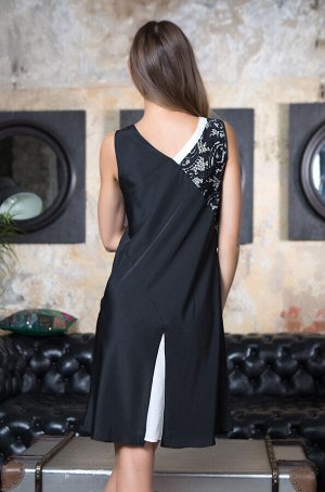 Платье Mia-Mia 17601 "Black&White"