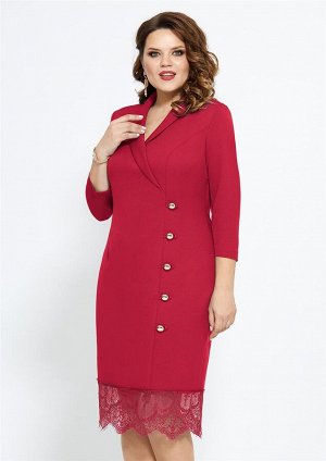 Платье Mira Fashion 4751-2 красный