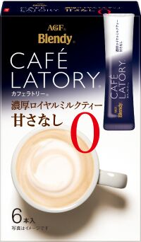 AGF CAFE LATORY Чай черный ROYAL с молоком без сахара, стик (11 гр х 6)