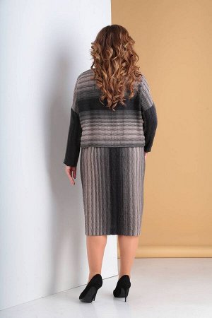 Платье Moda Versal 2100 серое