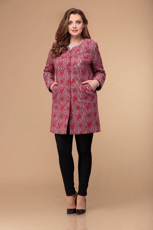 Жакет Жакет Svetlana Style 1333 
Состав ткани: ПЭ-37%; Спандекс-4%; Нейлон-59%; Металл-20%; 
Рост: 164 см.

Жакет полуприлегающего силуэта с длинным втачным рукавом. По спине талиевые вытачки. По пол