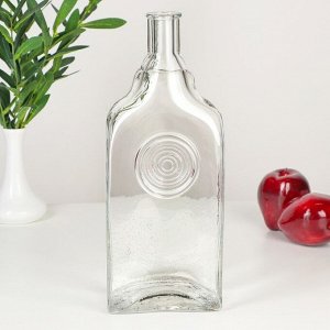 Бутылка стеклянная «Слеза», 2 л
