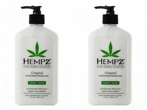 Хемпз Набор Молочко для тела увлажняющее 500 мл*2 штуки (Hempz, Оригинальная коллекция)