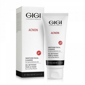 ДжиДжи Мыло для глубокого очищения Smoothing Facial Cleanser, 100 мл (GiGi, Acnon)