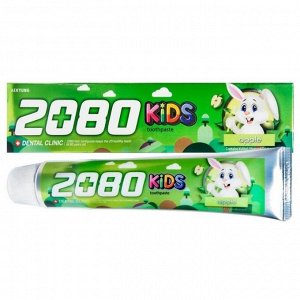 AEKIUNG 2080 Зубная паста детская "Яблоко", 80 г / Dental Clinic KIDS Toothpaste "apple", ,