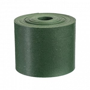 Лента бордюрная, 0.1 ? 10 м, толщина 1.2 мм, пластиковая, зелёная, Greengo