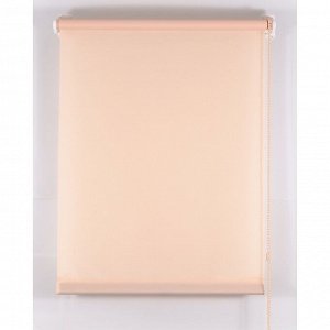 Рулонная штора «Комфортиссимо», 180х160 см, цвет персиковый
