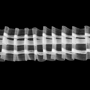 Шторная лента. 4 см. 10 ± 1 м. цвет белый