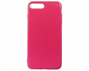 Чехол iPhone 7/8 Plus Силикон 2.0mm (ярко-розовый)