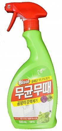 PIGEON	BISOL  FOR  MOLD Чистящее средство  для ванной комнаты от плесени (с ароматом трав) с пульверизатором 500мл