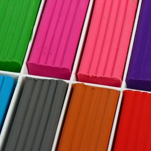Пластилин GLOBUS «Классический», 16 цветов, 320 г, рекомендован педагогами
