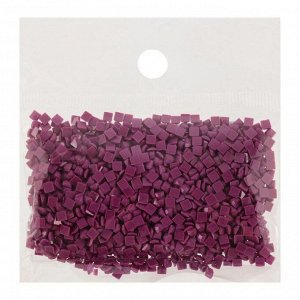 Стразы для алмазной вышивки, 10 г, не клеевые, квадратные: 2,5-2,5 мм, 3834 Grape DK