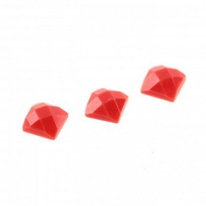 Стразы для алмазной вышивки, 10 г, не клеевые, квадратные: 2,5-2,5 мм, 3830 Terracotta Med DK