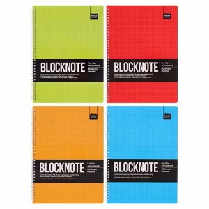 Бизнес-Блокнот А4, 60 листов на гребне, Ultimate basics Active book, картонная обложка, микс из 4-х видов