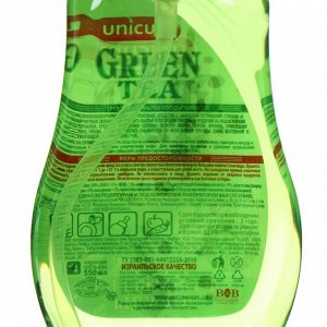 Средство для мытья посуды Unicum "Зелёный чай", 550 мл