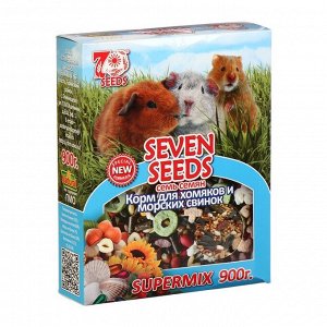 Корм Seven Seeds SUPERMIX для хомяков и морских свинок, 900 г