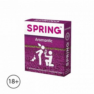 Презервативы Spring Aromantic, ароматизированные, 3 шт.