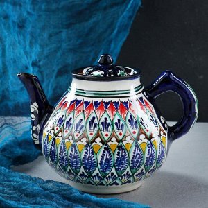 Чайник заварочный Риштанская Керамика «Узоры», 1.6 л, МИКС