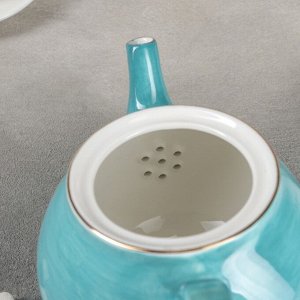 Чайник заварочный «Млечный путь», 900 мл, 20?13,5?14 см, цвет бирюза