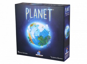 Планета от 2 до 4 игроков
 от 30 до 45 минут
 от 8 лет
Мир обретает форму у вас в руках. Растягивайте горные цепи и пустыни, располагайте леса, океаны и ледники. Вам нужно выбрать такую стратегию разм