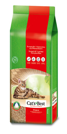 Cats Best Original наполнитель древесный без запаха 8,6 кг 20 л