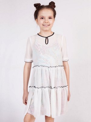 Платье А-образного силуэта для девочки
