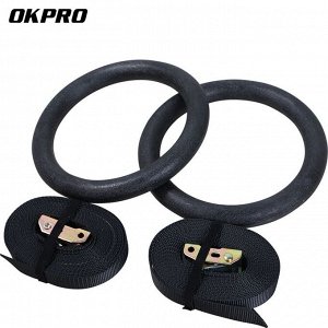 Кольца гимнастические OKPRO OK1932 (пара 2 шт.)