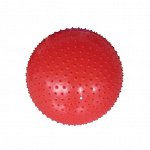 Гимнастический массажный мяч 55 см OKPRO OK1208 (Красн.)