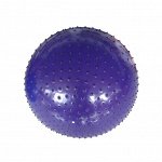 Гимнастический массажный мяч 75 см OKPRO OK1208 (Фиолет.)