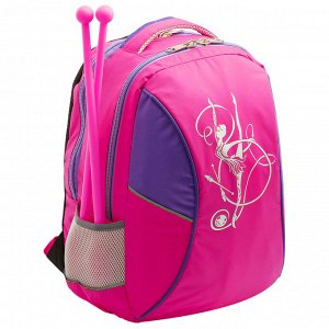 Рюкзак для гимнастики 216 L, цвет розовый/фиолетовый